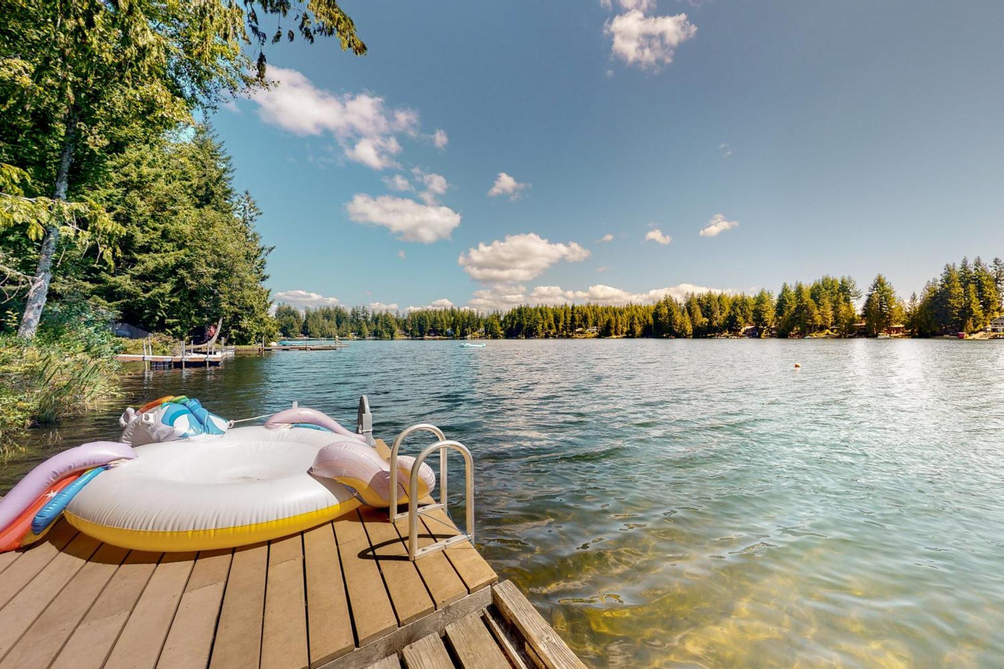 Lake Benson Rendezvous Grapeview Екстер'єр фото